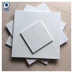Baldosas de techo integradas Prima, placa de refuerzo de aluminio aislante de calor absorbente de sonido <span class=keywords><strong>para</strong></span> edificios de oficinas escolares directos - Product Image 2