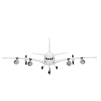 Avion RC à aile fixe WLTOYS 510 mm d'envergure 2,4 GHz 3 canaux RTF A120 Airbus A380