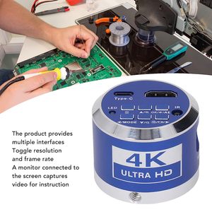 Máy dò kỹ thuật số video 4K Kính hiển vi Máy Ảnh Đầu ra tại thời gian thực 4k Máy ảnh CCD công nghiệp - Product Image 2