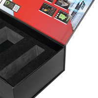 Caja Magnética Personalizable al por Mayor con Inserto de EVA, Caja Rígida de Papel de Lujo, Ecológica, con Grabado en Relieve, para Pequeñas Empresas