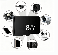 Carte mémoire SD TF haute vitesse de classe 10 en gros, 8 Go, 16 Go, 32 Go, 64 Go, 128 Go, stockage flash pour MP3, mobile, caméra embarquée, OEM