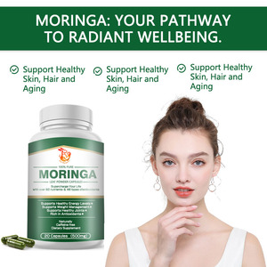 Capsules de Moringa à Marque Blanche pour la Gestion du Poids, Augmentation des Niveaux d'Énergie, Poudre de Feuilles de Moringa Naturelle à Base de Plantes - Product Image 6