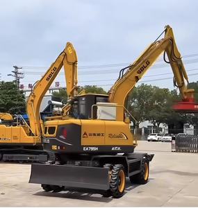 La Chine SDLG EA795H prix usine d'excavatrice 8 tonnes puissant moteur roue pelle machines de construction - Product Image 6