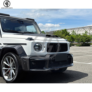 ชุดแต่งคาร์บอนไฟเบอร์แห้ง รุ่น G Class W465 สไตล์ Babus ประกอบด้วยกันชนหน้า ฝากระโปรง ปลายท่อไอเสีย ชิ้นส่วนตัวถัง Rocket Bodykit - Product Image 5