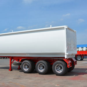 हॉट सेलिंग फार्म डंप ट्रेलर 3 एक्सल हाइड्रोलिक टिपिंग अनाज परिवहन - Product Image 5