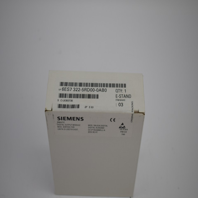New and Original simatic S7300 6ES7 3225RD000AB0 6ES73225RD000AB0 E3 Stock in Warehouse