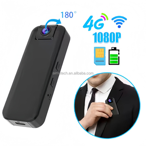 OKAM 개인 휴대용 바디 액션 카메라 보안 야간 투시경 4G 와이파이 미니 바디 착용 카메라 4K 바디 캠 4G 바디 캠 - Product Image 1