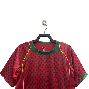 Camiseta <span class=keywords><strong>de</strong></span> Fútbol Retro Clásica <span class=keywords><strong>de</strong></span> <span class=keywords><strong>Portugal</strong></span> <span class=keywords><strong>de</strong></span> Calidad Tailandesa 1966-2022, Estilo Vintage <span class=keywords><strong>de</strong></span> Ronaldo, Manga Corta, para Verano - Product Image 3