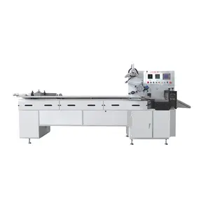 Automatic Horizontal Soft Candy Pillow Wrapping Machine For Sale