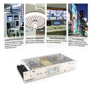 LEYU S-250 Series 250W Switching Power Supply AC to <strong>DC</strong> <strong>12V</strong> 24V 48V Optional for LED Lighting - Product Image 6