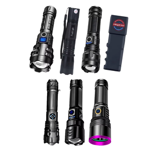 Factory Wholesale Self-Defense LED Flashlight for Women Portable Tactical Rechargeable Flashlight 2-in-1 Functionality for Women