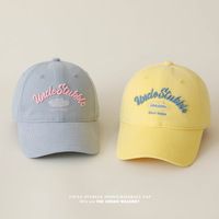Casquette de baseball en PVC à 6 panneaux, design original, style coréen, visière large, petite casquette, mode couple, chapeau pare-soleil Joker, vente en gros