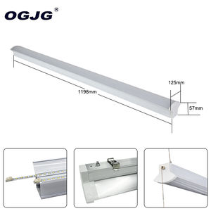 Luminaire linéaire LED de 1,2 m (4 pi) 40 W, corps en aluminium, <span class=keywords><strong>tube</strong></span> <span class=keywords><strong>fluorescent</strong></span> pour l'éclairage des usines de vêtements - Product Image 2