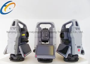 HTS-720 haute cible SLT12 Station totale Calcul automatique de la hauteur de l'instrument Android OS 1000m Portée sans prisme 1 ''Précision - Product Image 6