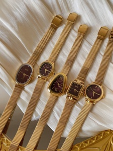 Wholesale Customized New Arrival Light Luxury Fashion Stainless Steel Strap Square Quartz <b>Watches</b> Ladies Women - Product Image 6