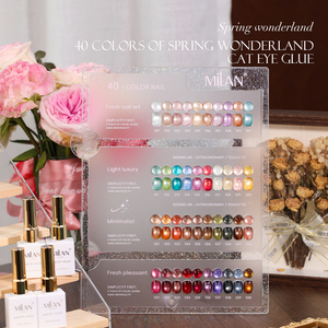 Kit professionnel de vernis gel UV LED 15 ml, 40 couleurs, effet œil de chat, aimant français, vernis à ongles écologique, design <span class=keywords><strong>Milan</strong></span>, garantie <span class=keywords><strong>2</strong></span> ans - Product Image 6