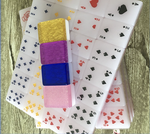 Rummy Lami <b>Poker</b> Acrylic Mahjong <b>Sets</b> Portable Entertainment Hand-Played-Factory Wholesale - Product Image 3