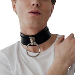 Đồ chơi tình dục người Mỹ gốc Âu, nam nữ, vòng cổ da, dây kéo, dây tre, sản phẩm người lớn, bán buôn tại chỗ - Product Image 5