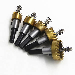 Scies cloches Emagi en acier inoxydable à pointe en carbure avec mandrin intégré pour perçage de tubes métalliques, taille métrique - Product Image 4