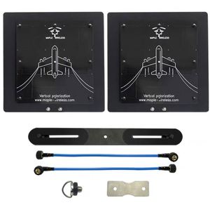 SIYI HM30 <b>RC</b> <b>Drone</b> Antenna 4.9/5.8Ghz 21dBi 20dBi Directional High Gain Patch Antenna with SMA Connector Made of Durable Plastic - Product Image 1