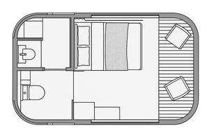 Lusso completamente personalizzabile contemporanea in acciaio prefabbricato Apple Pod House per <span class=keywords><strong>Resort</strong></span> <span class=keywords><strong>Glamping</strong></span> e Mobile Living - Product Image 5