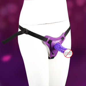 SM giocattoli del sesso per adulti Dildo in Silicone <span class=keywords><strong>Strapon</strong></span> indossabile per cinturino stimolatore punto G lesbico su pantaloni del pene - Product Image 2
