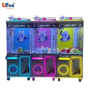 利方人形キャッチャー：コイン式キッズ向け景品ゲーム、透明キャビネットクレーンアーケード機、カード決済対応クレーンゲーム - Product Image 6