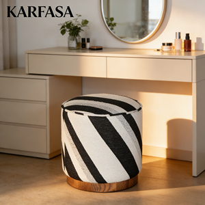 Reposapiés Moderno de Tela, Diseño de Moda, al por Mayor, Otomana Pequeña para Sala de Estar, Dormitorio, Habitación Infantil, Hotel, Apartamento, Escuela, Hogar - Product Image 3