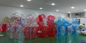 Pelotas Inflables de Protección Corporal, Pelota de Fútbol Burbuja Inflable, 1 Bomba de Aire, Juguete Inflable - Product Image 5
