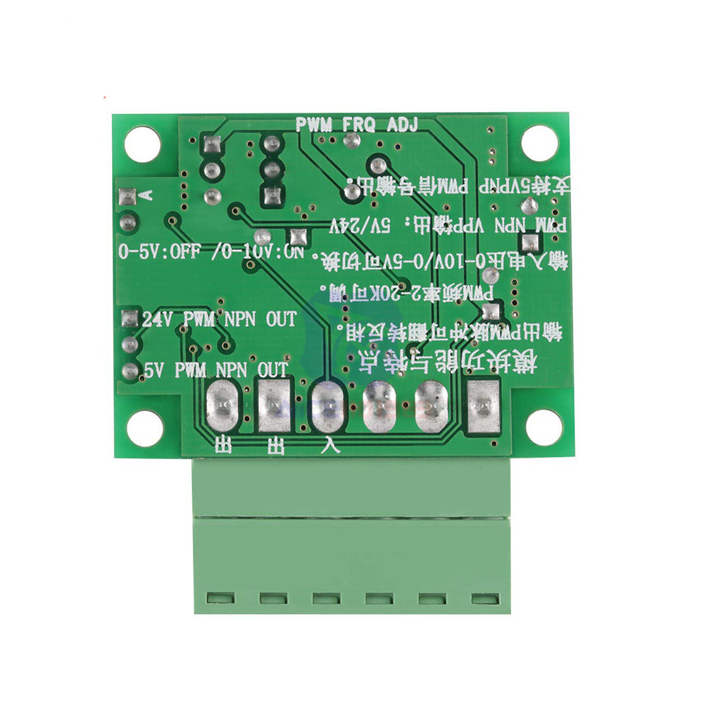 模拟电压到PWM信号转换器0-5v/0-10v模拟输入电压到0-100% PWM信号2KHZ-20KHZ转换器模块| Alibaba.com