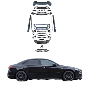 Kit carrosserie <span class=keywords><strong>A45</strong></span> S <span class=keywords><strong>AMG</strong></span> Premium pour <span class=keywords><strong>Mercedes</strong></span> W177 berline-mise à niveau aérodynamique du pare-chocs, <span class=keywords><strong>prix</strong></span> de gros d'usine - Product Image 1