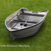 Bateaux de pêche en alliage à coque en V, fabriqués sur mesure en aluminium, 12 pieds, 14 pieds, 16 pieds, pour les sports nautiques