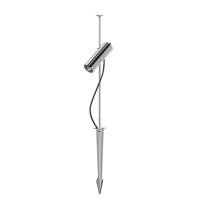 Foco LED para Paisajismo IP65 con Montaje en Estaca, 4W 7W 12W, AC220V/DC48V, Lámpara de Jardín para Exteriores