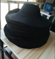 Topi Koboi Jerami Parasisal ND459  Bahan Topi Koboi Belum Jadi  Topi Koboi Jerami Parasisal