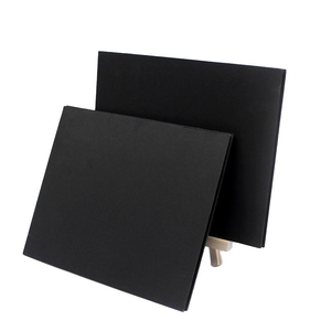 Formato su misura all'ingrosso 300gsm <span class=keywords><strong>A4</strong></span> <span class=keywords><strong>foglio</strong></span> di cartone <span class=keywords><strong>nero</strong></span> con rivestimento in amido per scatola regalo e copertina del libro - Product Image 4
