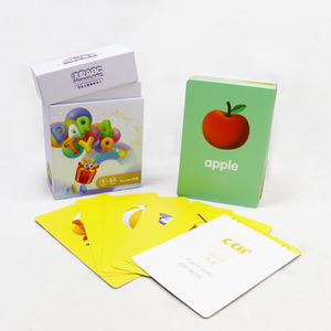 Children Cognition Learning Flash Cards le mie prime parole Picture Flash Card Educational digital matching giochi di carte di ortografia - Product Image 3