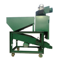 Machine de criblage multi-usages pour céréales, machine de criblage pour l'élimination des impuretés des graines de melon, séparateur double couche