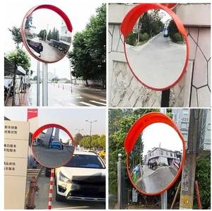 Miroir convexe sphérique de sécurité routière à 360 degrés, miroir convexe d'angle mural en acrylique PMMA, miroir convexe à dôme complet - Product Image 4