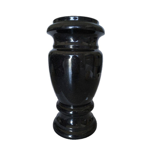 Vases à fleurs en granit noir absolu pour <span class=keywords><strong>pierre</strong></span> <span class=keywords><strong>tombale</strong></span> - Product Image 1