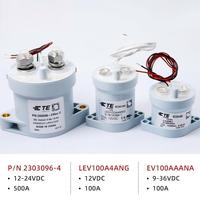 Kontaktor DC TE Connectivity Kilovac EV100AAANA LEV100A4ANG 100A 9-36VDC untuk Penyimpanan Energi Surya EV