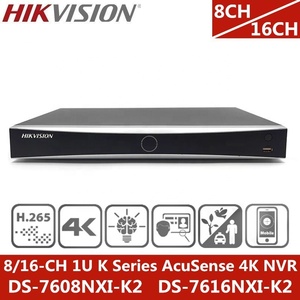 Caméra IP Hik originale 8CH/16CH H.265 NVR prenant en charge le stockage USB <span class=keywords><strong>DS</strong></span>-<span class=keywords><strong>7608NXI</strong></span>-K2 - Product Image 5