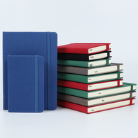 Carnets promotionnels en tissu vert lin, format B5, A6, A5, avec reliure cousue et logo – Cadeau d'entreprise