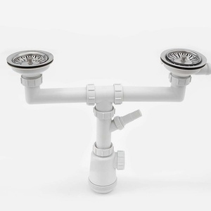 45.2 mm to 40 mm Strainer Connector for Y-Shaped Pipe Connector Anti Ador Sink Drain Pipe Adapter <b>Fitting</b> Bath Bathtub Drain - Product Image 6