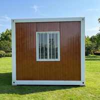 Entièrement certifié résistant au feu et aux intempéries pour le logement de travailleur de cabine modulaire de bureau