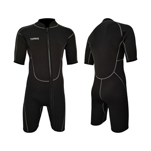 Combinaison de plongée en <span class=keywords><strong>néoprène</strong></span> à manches courtes pour hommes et femmes, <span class=keywords><strong>3mm</strong></span>, été - Product Image 1