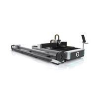 Tubo de hoja de acero CNC, cortador láser de fibra de Metal, 1000W, proveedor de fábrica