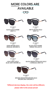 Gafas de sol KAJILA al por mayor, de moda, elegantes, de diseño, con logotipo personalizado, montura cuadrada, <span class=keywords><strong>doble</strong></span> viga, protección UV400, para hombre. - Product Image 5