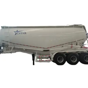 3 Axles 30Ton/40Ton Tanker Bulk Cement Carrier Cement Bulker Semi Truck Trailers Hot Sale
