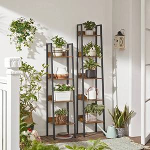 Nuevo modelo de estantería decorativa para niños, estantería moderna multifunción de madera y acero, escalera <span class=keywords><strong>blanca</strong></span>, estantería Nórdica - Product Image 3
