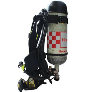 허니웰 SCA805M/X T8000 양압 공기 호흡기 화재 호흡기 6.8L 탄소 섬유 가스 실린더 더블 게이지 - Product Image 1